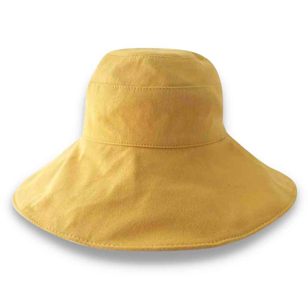 Briar Reversible Hat- Lemon/Natural