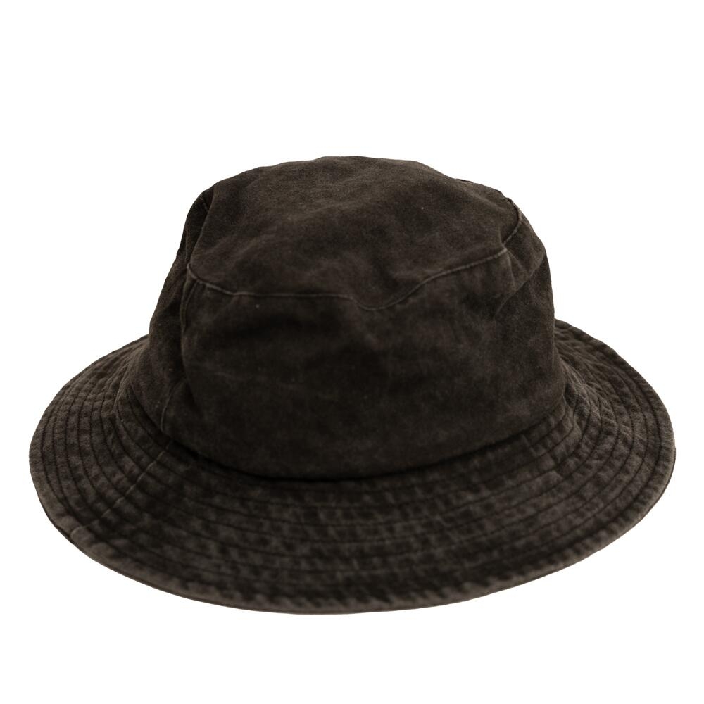 Stonewash Black Bucket Hat