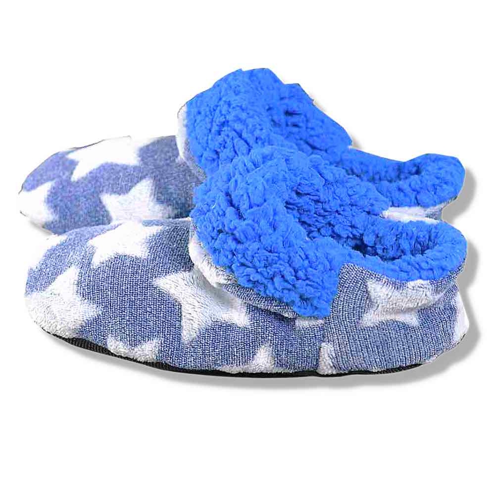 Slipper Boot Star Blue