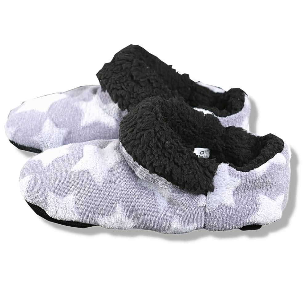 Charcoal Slipper Boots Star