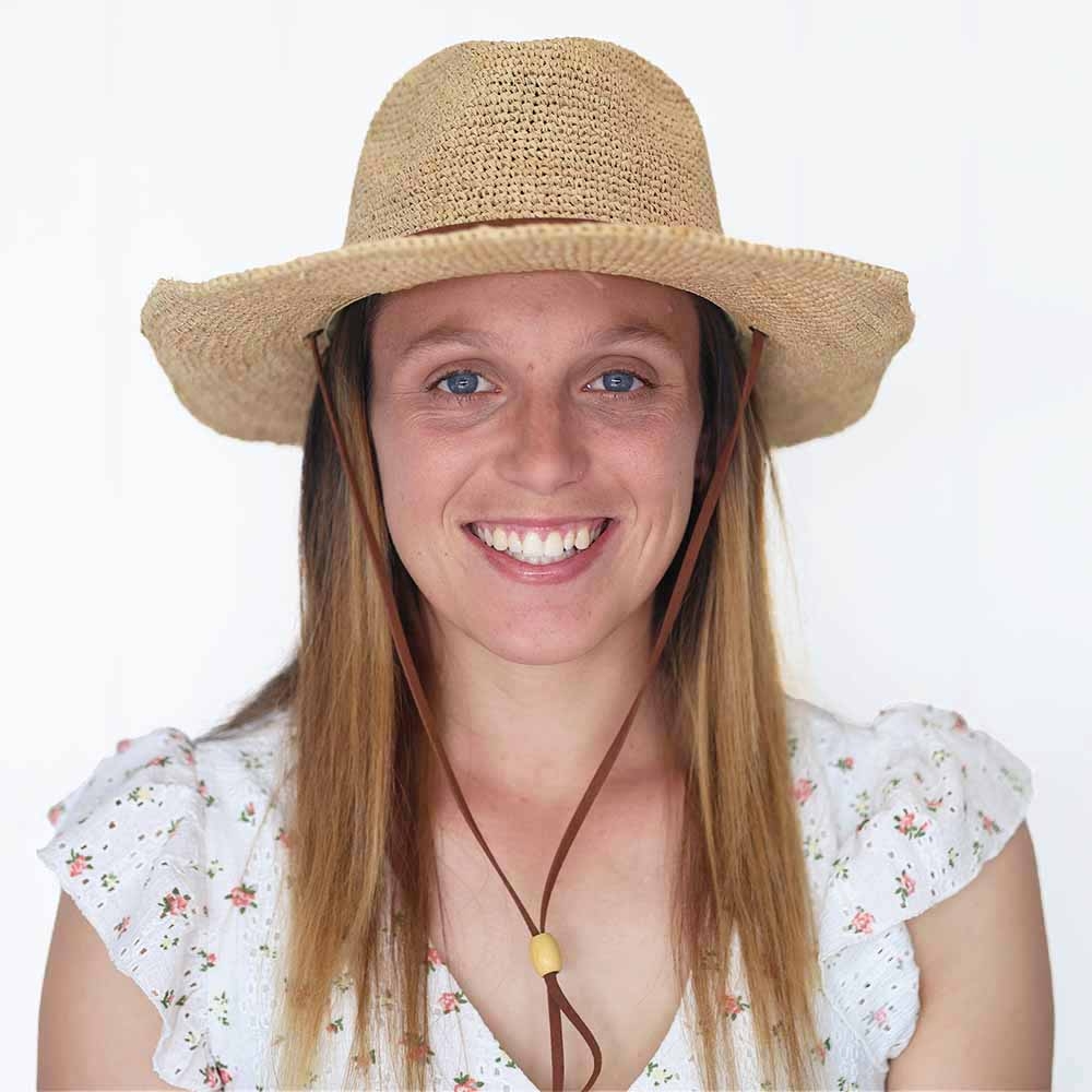 RODEO CRUZ RAFFIA SUMMER HAT SPF 50+