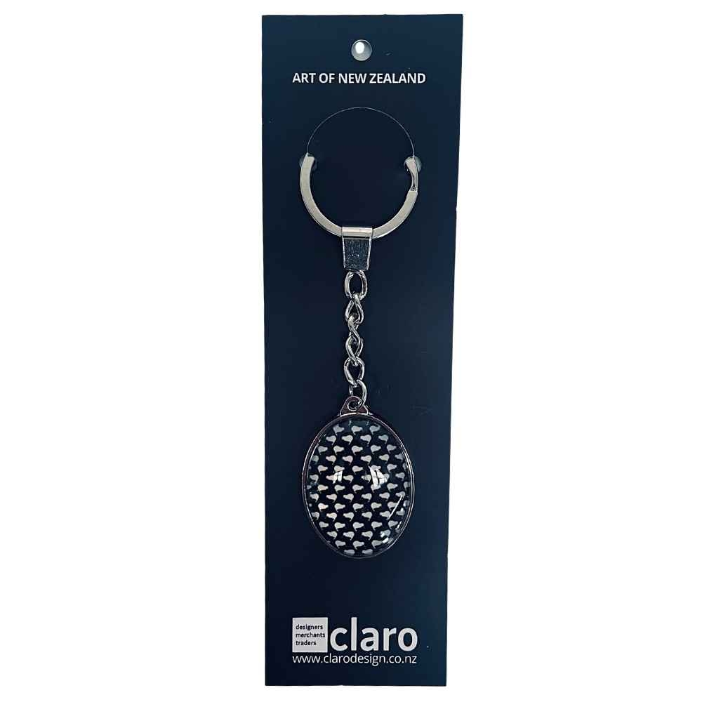 Glass Keychain (kiwi)