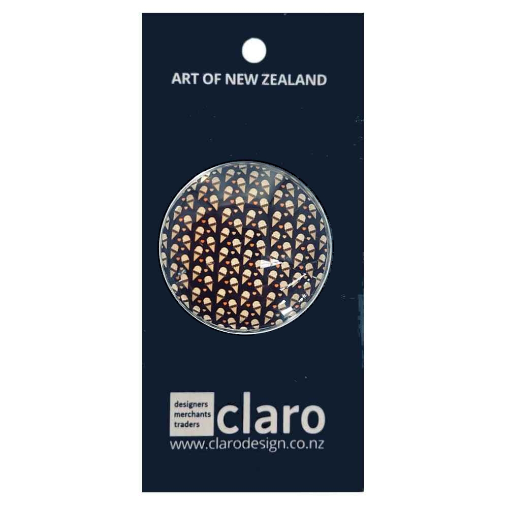Glass Magnet Round
