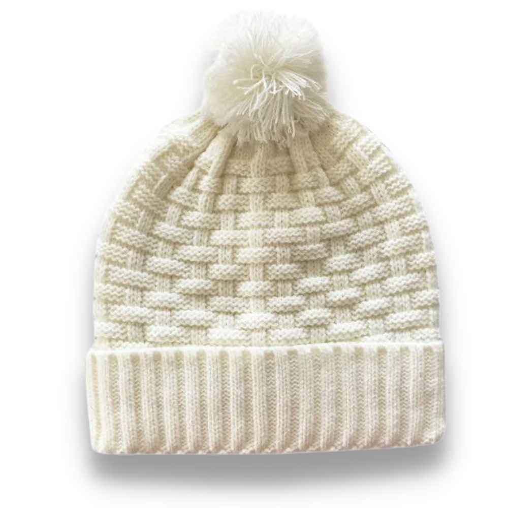 Xstitch, Beanie in White