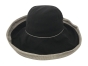Belle hat in black