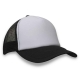 Trucker Cap White & Black