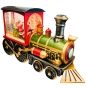 XMAS-L-TRAIN-RED