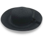 Marisha summer hat in black