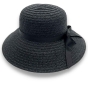 Marisha summer hat in black