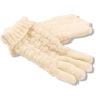 WHITE X-STITCH GLOVES