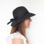 Marisha summer hat in black
