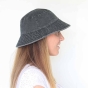 Stonewash Black Bucket Hat
