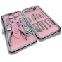 PINK FLORAL MANICURE SET