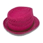 Twisted Fuschia Fedora