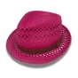 Twisted Fuschia Fedora